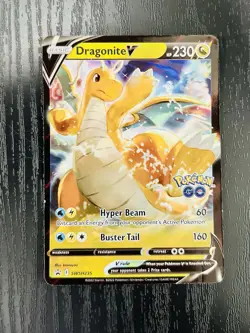 Dragonite V SWSH235 Rare Holo Pokemon Card Near Mint Condition Never Played - Image 2