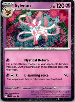 Sylveon - (Cosmos Holo) Promo SV: Scarlet & Violet Promo Cards 172 NM - Image 1
