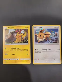 Pokemon Card Pikachu SM234 Eevee SM234 Promo - Image 1