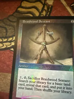 Mtg Magic Urza’s Destiny Foil Misprint Error Card Missing Ink Error - Image 2