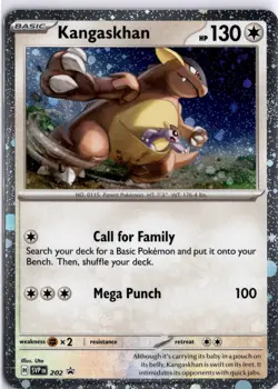 Kangaskhan - (Cosmos Holo) Holo Rare SV: Scarlet & Violet Promo Cards 202 NM - Image 1