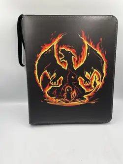 Pokemon Inspired Card Binder Album Collection Trading Card Case - Image 1