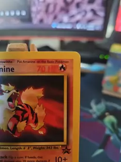 Pokemon TCG Arcanine Black Star Promo #6 Regular Promo Card Near Mint Clean! - Image 3