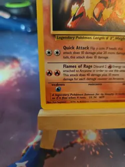 Pokemon TCG Arcanine Black Star Promo #6 Regular Promo Card Near Mint Clean! - Image 5