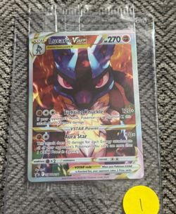 Lucario VSTAR SWSH291 SWSH: Sword & Shield Promo Cards Holo New Sealed - Image 1