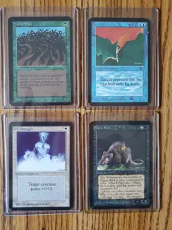 MAGIC THE GATHERING Lot of Four (4) ALPHA Cards Very Nice Condition - Image 1