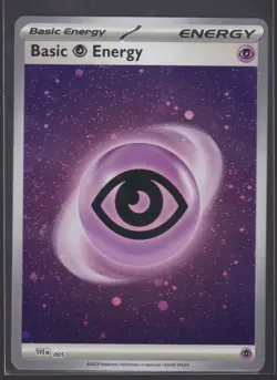 Pokemon TCG Psychic Energy 151 005 Holo Trading Card TCG - Image 2