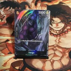 One Piece Cards - Vergo (Full Art Holo) OP03-079 UC The Best PRB-01 English - Image 1