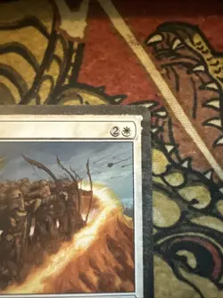 Mtg Magic Timespiral Fortify Misprint Error Light Print Missing Ink Card - Image 2