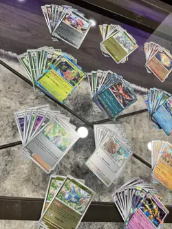 Pokemon TCG Mega Evolution Holographic Card Lot - 97 Cards - Image 4