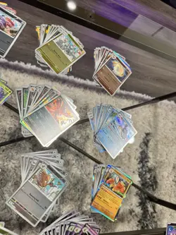 Pokemon TCG Mega Evolution Holographic Card Lot - 97 Cards - Image 5