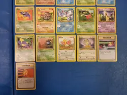 130 Pokemon Card Lot Base Set, Base Set 2, Fossil, Jungle, Neo Genesis & More! - Image 5