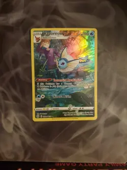 Pokemon TCG Vaporeon Brilliant Stars Full Art Ultra Rare Holo Card TG02/TG30 - Image 1