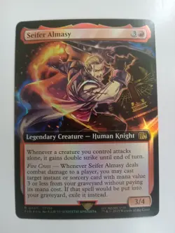 Seifer Almasy (Extended Art) -Foil Near MINT MTG Universes Beyond: FINAL FANTASY - Image 1