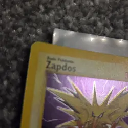 Pokemon TCG Zapdos Fossil Holo Card 15/62 Unlimited Holo Rare NEAR MINT - Image 4