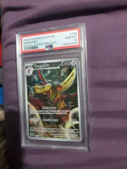 Kingambit 130 Sv: Scarlet & Violet Promo Cards Holo Psa Gem Mnt 10 - Image 3