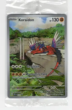Koraidon SVP014 Black Star ETB Promo Scarlet & Violet Pokemon Card NM Sealed - Image 1