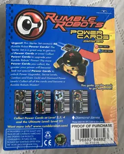 Y2K RUMBLE ROBOTS 50 POWER CARDS Starter Deck Trendmasters Unlock The Power! - Image 2