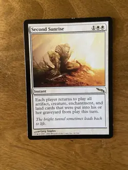 Second Sunrise Mirrodin Magic: The Gathering Lightly Played, English - Image 1