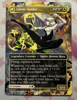 Gwen Stacy (Borderless) 0202 (M) MTG Marvel's Spider-Man (SPM) - Image 2