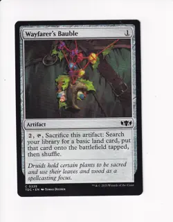 MAGIC THE GATHERING MTG COMMANDER: TARKIR: DRAGONSTORM WAYFARER'S BAUBLE - Image 1