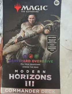 Graveyard Overdrive Commander Deck Magic The Gathering Modern Horizons 3 Sealed - Image 1