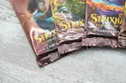(7) Magic the Gathering Strixhaven: School of Mages Draft Booster Pack MTG NEW - Image 2