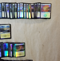 MTG Magic Various Sets / All Types BULK FOIL Basic Land Lot of 347 (All NM/M) - Image 4