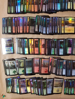 MTG Magic Various Sets / All Types BULK FOIL Basic Land Lot of 347 (All NM/M) - Image 5
