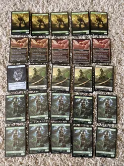 Lord of the Rings Magic the Gathering Token NEW MInt lot of 93 - Image 1