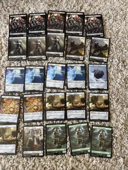 Lord of the Rings Magic the Gathering Token NEW MInt lot of 93 - Image 3
