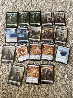 Lord of the Rings Magic the Gathering Token NEW MInt lot of 93 - Image 4
