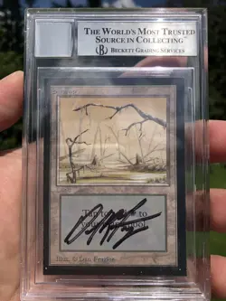 MOX PEARL, ARTIST PAINTING / PROOF, MAGIC MTG, POWER 9, DAN FRAZIER, BAS 8! - Image 2