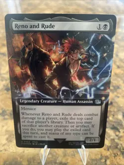 Reno and Rude (Extended Art) Final Fantasy Foil - Image 1