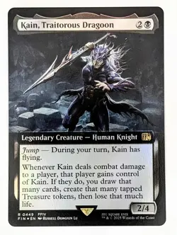 Kain, Traitorous Dragoon Extended Art Final Fantasy Foil #449 - Image 1