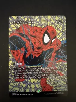 Arachnogenesis (Borderless) Marvel Universe Eternal-Legal Regular Free Shipping - Image 1