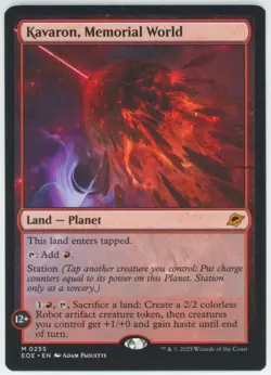 Kavaron, Memorial World 0255 (M) MTG Edge of Eternities (EOE) - Image 1