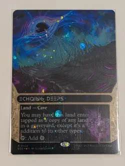 Echoing Deeps (0103) (Borderless)- Edge of Eternities- (Galaxy Foil)(NM) - Image 1