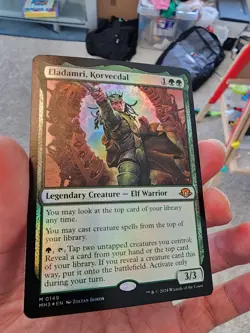 MTG FOIL Eladamri, Korvecdal ⭐NM⭐ ⭐Modern Horizons 3⭐ MH3 ⭐12 HQ Pics⭐ Magic - Image 1