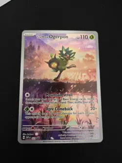 Pokemon - Teal Mask Orgerpon 123 - Black Star Promo - Image 1