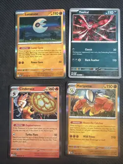 Pokemon Mega Evolution Holo/reverse ALL Rares Lot: Raikou, Cinderace, Yvetyl #4 - Image 2