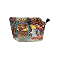 Pokemon Paldea Partners Tin (Skeledirge EX) - Sealed Free Shipping - Image 1