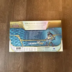 Pokemon TCG Lucario V Star Special Collection Box New Sealed - Image 2