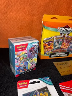 Large Sealed Pokemon Lot, mixed sets , collection Lightning power box - Image 2