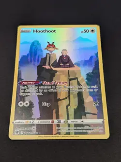 Hoothoot Pokemon • Ultra Rare • TG12/TG30 Astral Radiance Trainer Gallery - Image 1