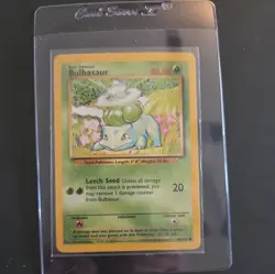 Bulbasaur 44/102 Base Set Vintage Pokemon Tcg Near Mint Condition Non Holo - Image 1
