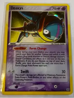 Deoxys (Speed Form) - 2/106 - Pokemon EX Emerald Holo - Image 1