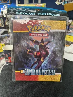 Pokemon Heart Gold & Souls Silver Tcg Umbreon + Espeon Binder - Image 1