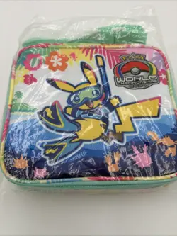 2024 Pokemon World Championships Competitor Pin Binder Bag Hawaii Honolulu - Image 1