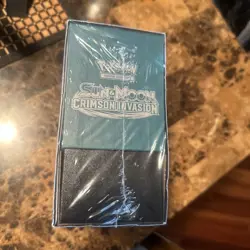 Pokemon Sun & Moon Crimson Invasion Elite Trainer Box ETB Factory Sealed & Case - Image 5